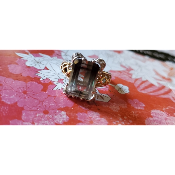 Vintage Jewelry - Smoky Quartz Ring